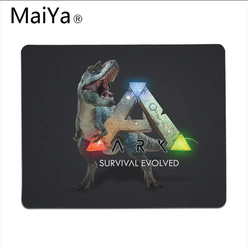 Maiya высокое качество ARK Survival Evolved натуральный каучук игровой коврик для мыши Настольный коврик большой коврик для мыши клавиатуры коврик - Цвет: Lock Edge25x29cm