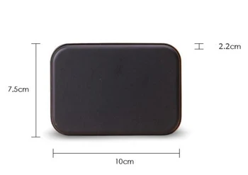 

Free Shipping+Wholesale Mini Tin Gift Box Small Empty Black Metal Storage Box Case Organizer,300pcs/lot