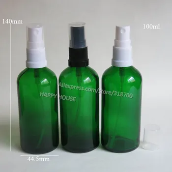 

360 x 100ML Green Oil Glass Bottle, 100cc Glass Mist Sprayer Bottle, 100cc Glass Container