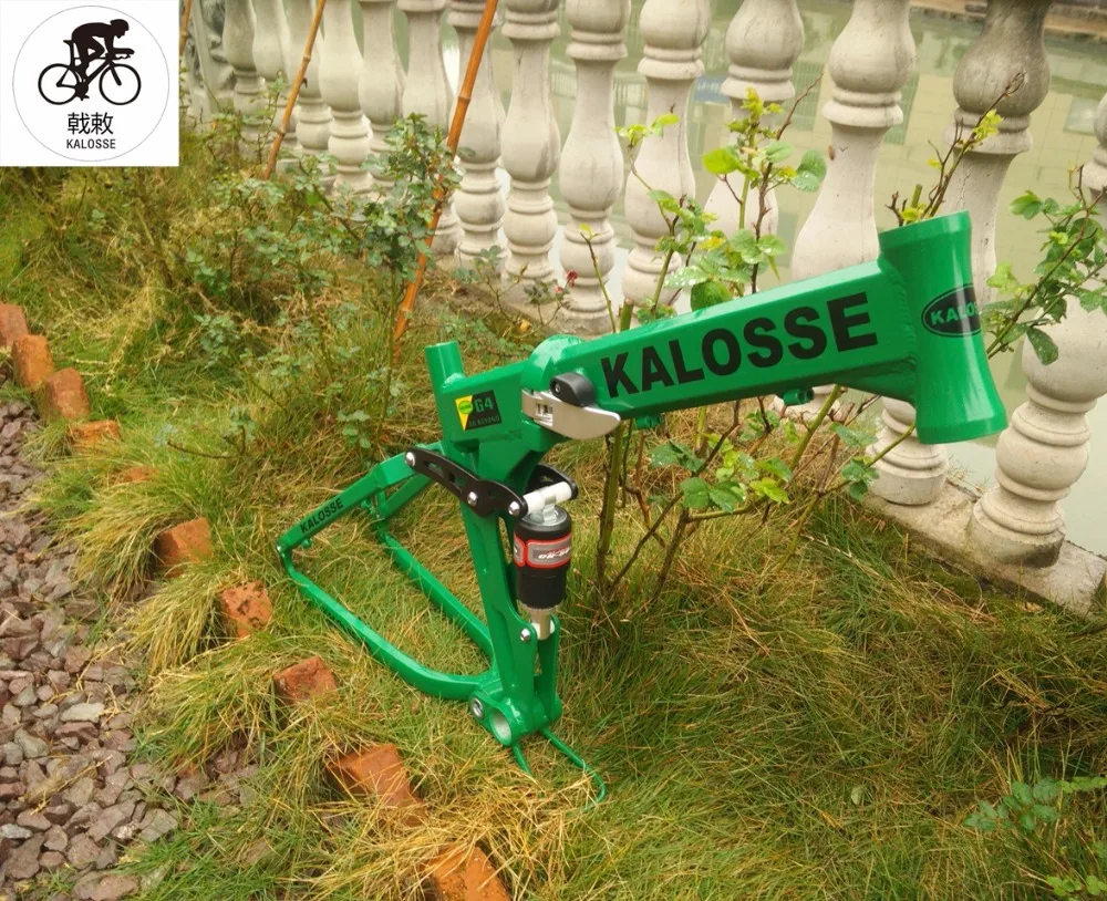 Perfect Kalosse Soft-tail  Folding    26*17inch 165mm travel  mountain bicycle  frame   mountain  bike frame 1