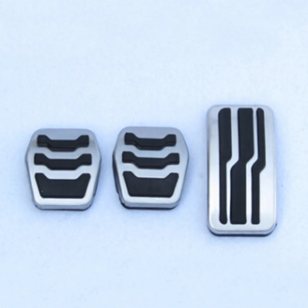 

Stainless Steel Car Pedal Pads Pedals Cover for Ford Focus 2 3 4 MK2 MK3 MK4 RS ST 2005-2017 Kuga Escape 2009-2015