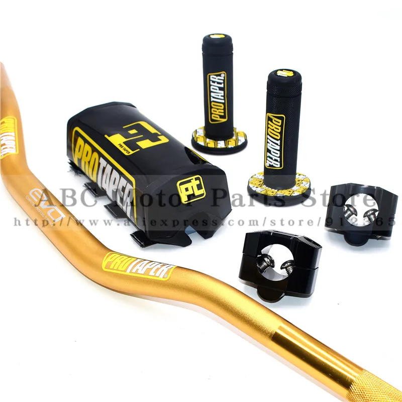 Руль для PRO Taper Pack Bar 1-1/" ручка бар колодки ручки Pit Pro Racing Dirt Pit Bike мотоцикл CNC 28,5 мм адаптер