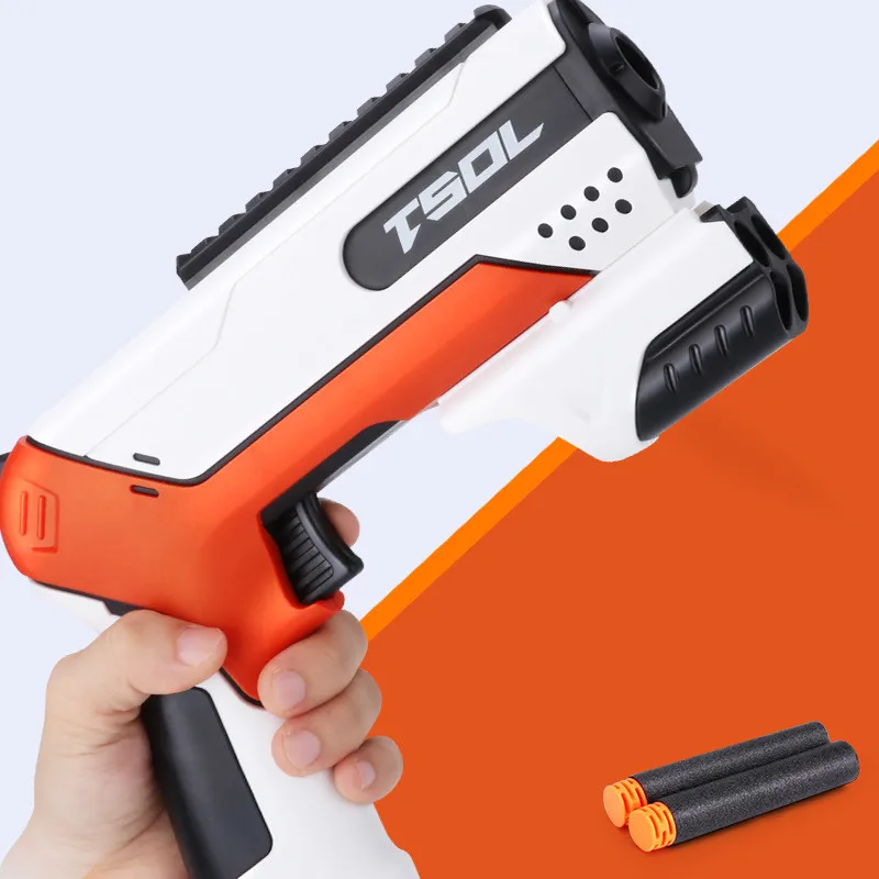 

2019 New Manual Soft Bullet Gun Suit for Nerf Bullets Toy Pistol Gun Outdoor Game Dart Blaster Toys Gun for Children