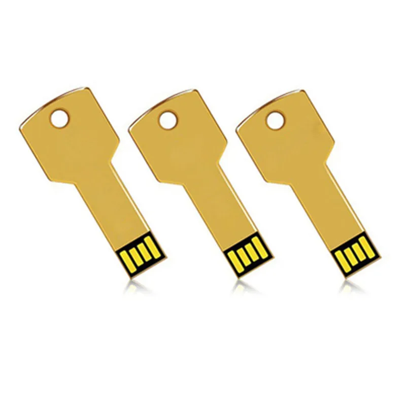 10 шт./лот форма ключа 128 МБ 256 МБ 512 МБ 1 Гб 2 Гб 4 ГБ 8 ГБ металлический u-диск USB флеш-накопитель Подарочный флэш-накопитель u-диск флеш-диск USB 2,0