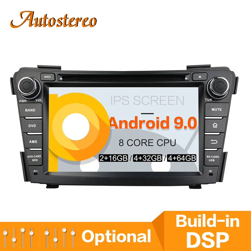 

DSP Android 9 Car GPS Navigation Car CD DVD Player for HYUNDAI I40 I-40 2011-2016 Multi-media System Radio RDS GPS Navi headunit