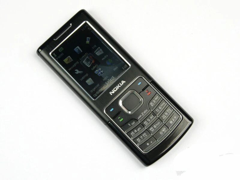 6500C Nokia 6500C Bluetooth GSM 3g разблокированный сотовый телефон один год гарантии