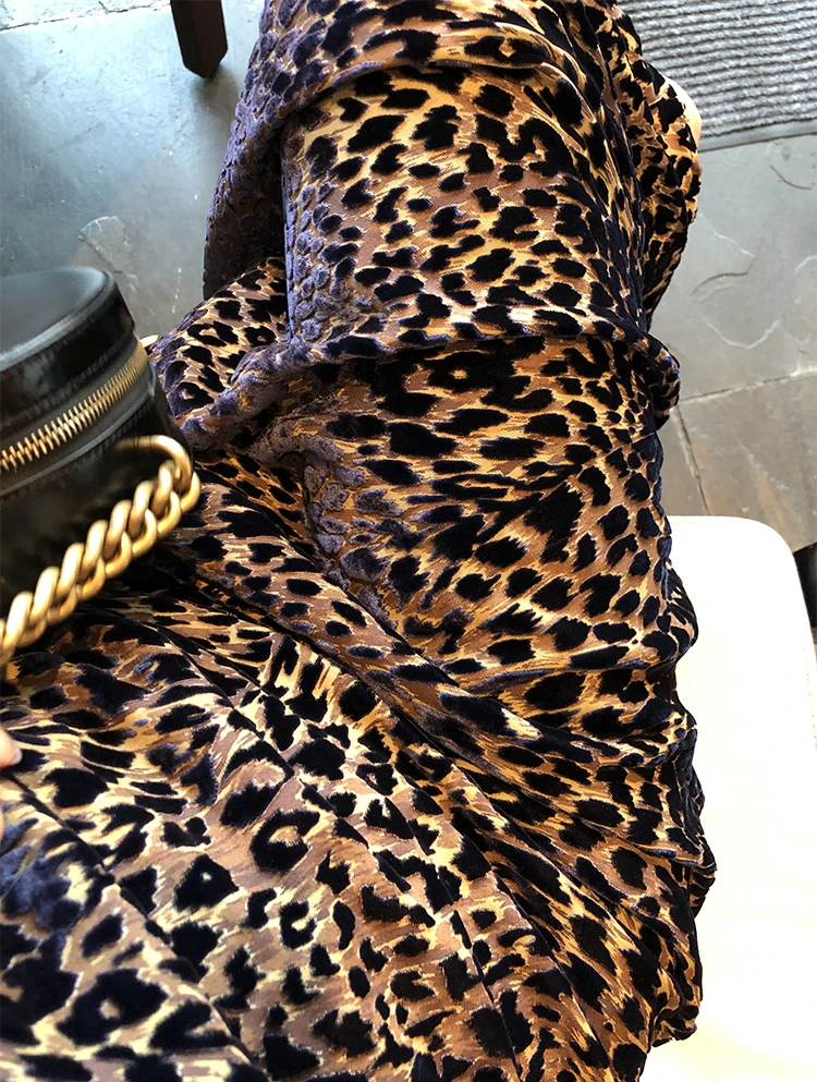 Leopard New Summer Women long dress sling fishtail dresses for party holiday Maxi Dress