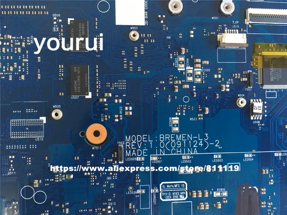 Yourui для материнская плата для R530 Bremen-L3 BA92-06345B BA92-06345A BA41-01227A BA41-01226A BA41-01228A
