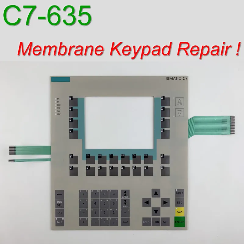 6ES7635-2EC01-0AE3 C7-635 мембранная клавиатура для ремонта панели SIMATIC& GEA HMI~ Сделай это самостоятельно, есть