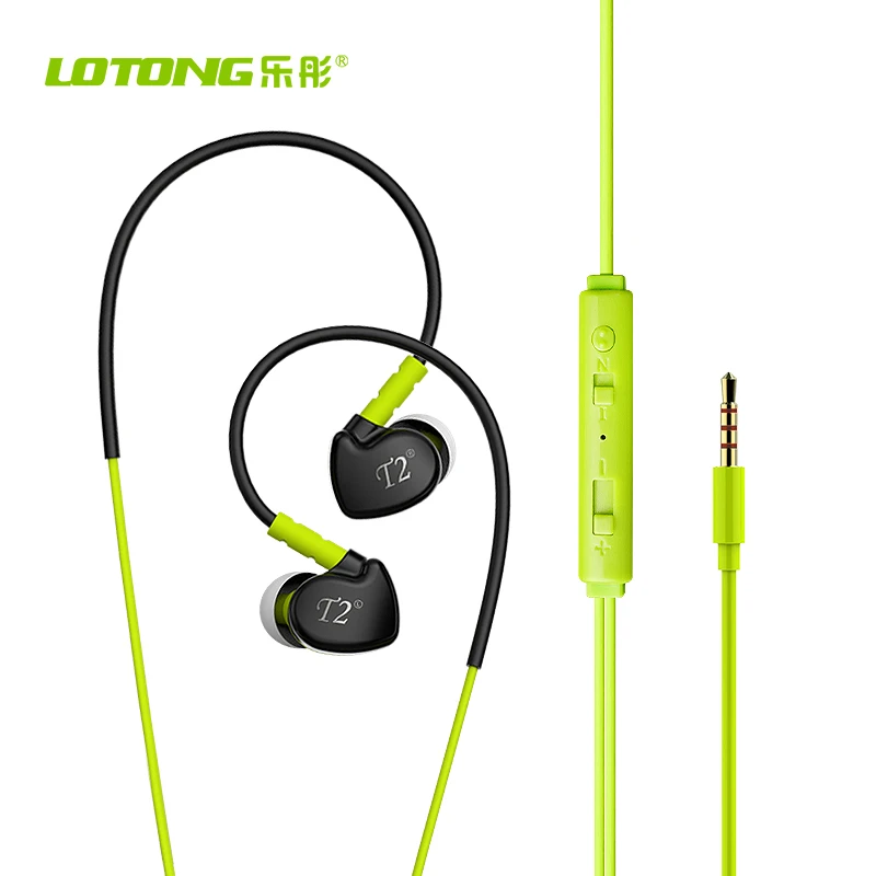 Le Tong T2D В Ухо Наушник 3D Бас Гарнитуры earbud С HD Микрофон и Наушники Для Samsung наушники
