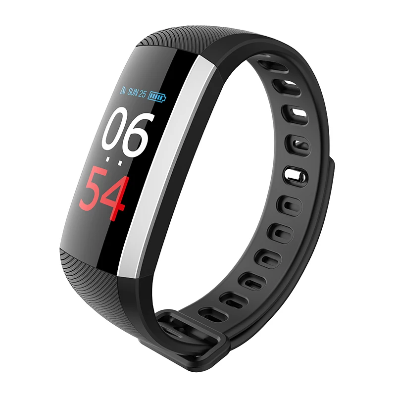 

HEINO R19 Color LCD OLED Screen Smart Band Blood Pressure Heart Rate Monitor Fitness Tracker Blood Oxygen Bracelet Message Push