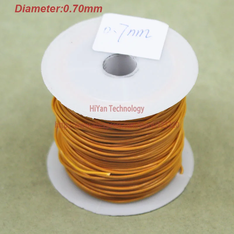 (20meters/lot) Triple Insulated Copper Wire Bare Copper Diameter 0.7MM