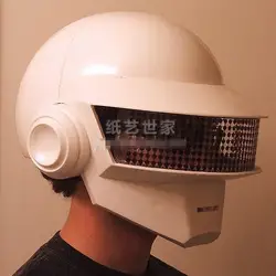3D Бумага модель шлем Daft Punk маска 1:1 носимых косплэй DIY ручной работы ребенок игрушечные лошадки