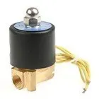 

1/8'' Water Oil Valve Miniature Solenoid Valve Brass 2-Way Valve Model 2W025-06 2.5mm Pore Ship By CPAP
