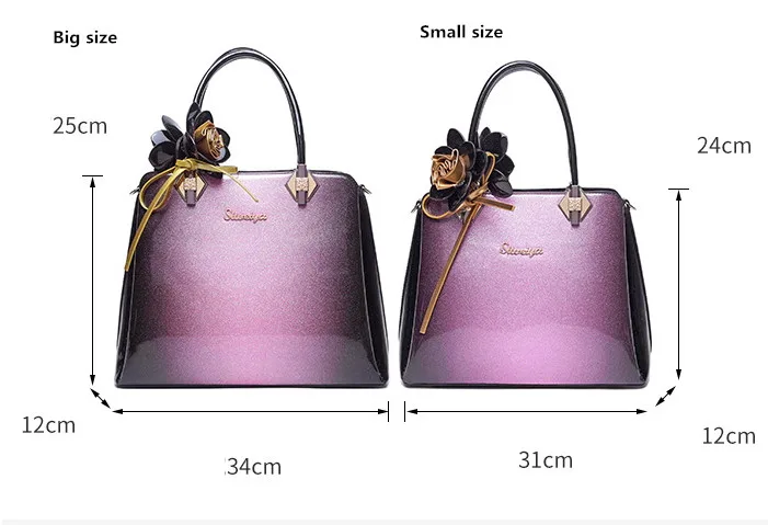bolsa de couro patente bolsas femininas marcas
