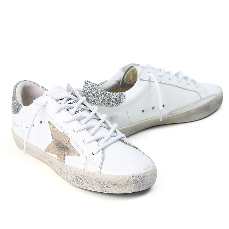 

Men Skateboarding Shoes Unisex Star Dirty Do Old Shoes For Women's Sneakers Genuine Leather Leisure Fashion Sport Shoes Brand