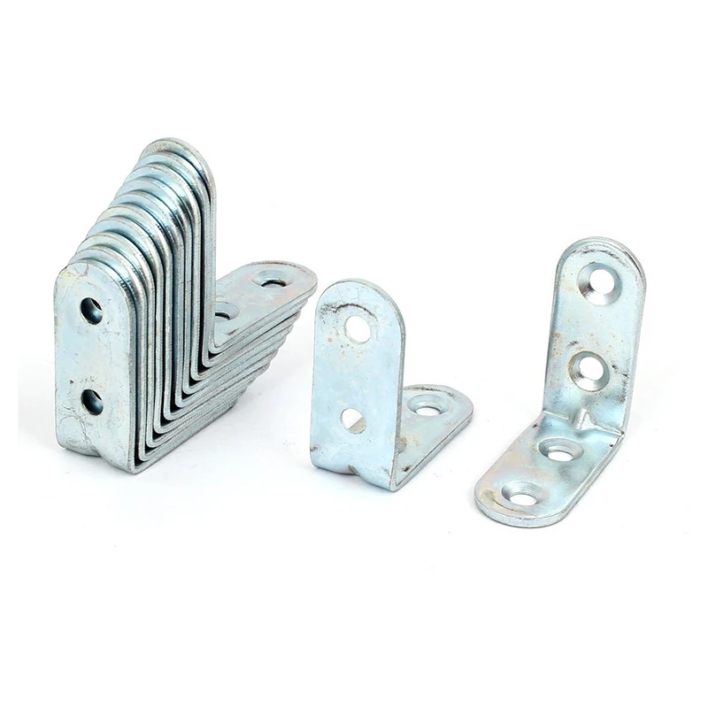 

L Shaped 40x40x17mm Corner Brace 90 Degree Angle Brackets 12 Pcs