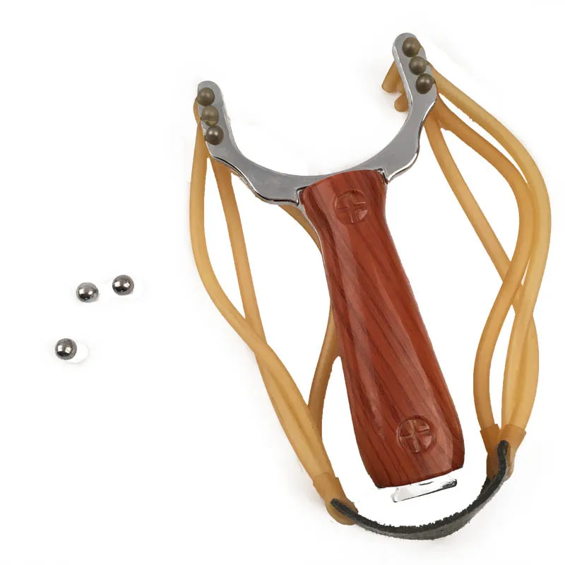 Открытый мощный Sling Shot алюминиевый сплав Рогатка камуфляж лук катапульта охотничья Рогатка охотничий инструмент Аксессуары 10 шт