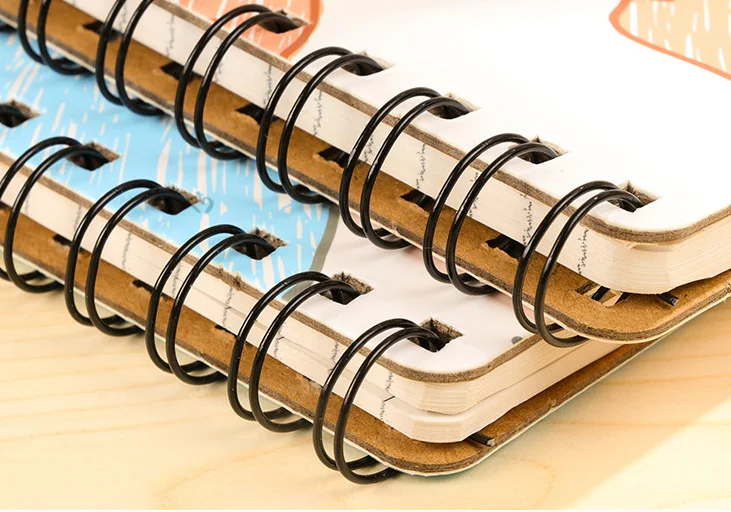 Kawaii тетрадь с животными coil book журнал планировщик рисование ручная роспись