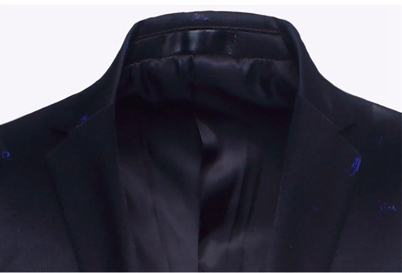 Fashion Printed Men's Blazer Tops Autumn Suit Blazer Men Fashion Slim Male Suits Casual Solid Color Masculine Blazer (13)