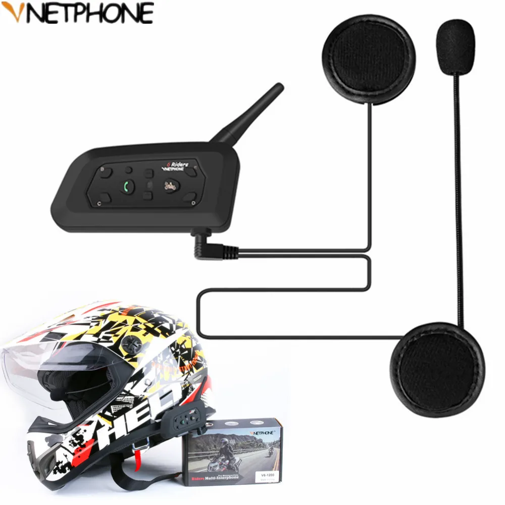2019 Motorcycle 1200M Bluetooth Synchronous Helmet Headset