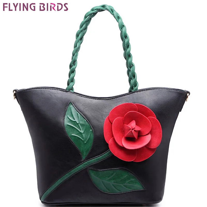 Flying birds 2016 font b women b font leather font b handbag b font font b