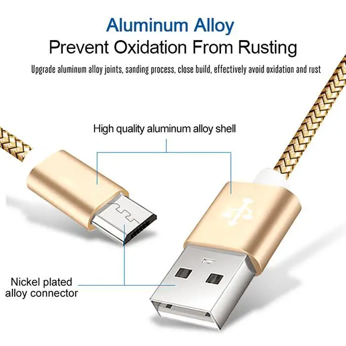 Кабель Micro USB для быстрой синхронизации данных зарядный кабель для телефона LG Andriod Microusb Кабели для мобильных телефонов