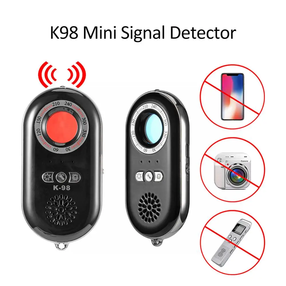 Портативный мини детектор сигнала K98 антиcandid камера отладки GPS локатор