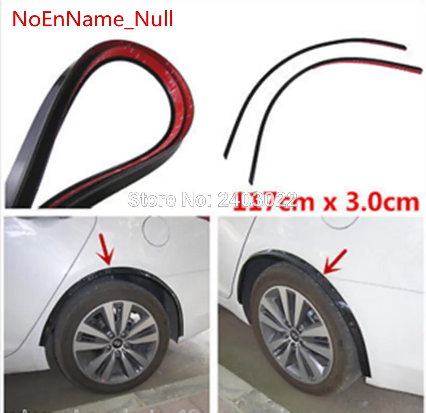 

Car Fender Flare Wheel Eyebrow 2pc117cm Protector Lip Wheel-arch Trimfor for Ford C-MAX cmax c max Grand C-MAX Energi