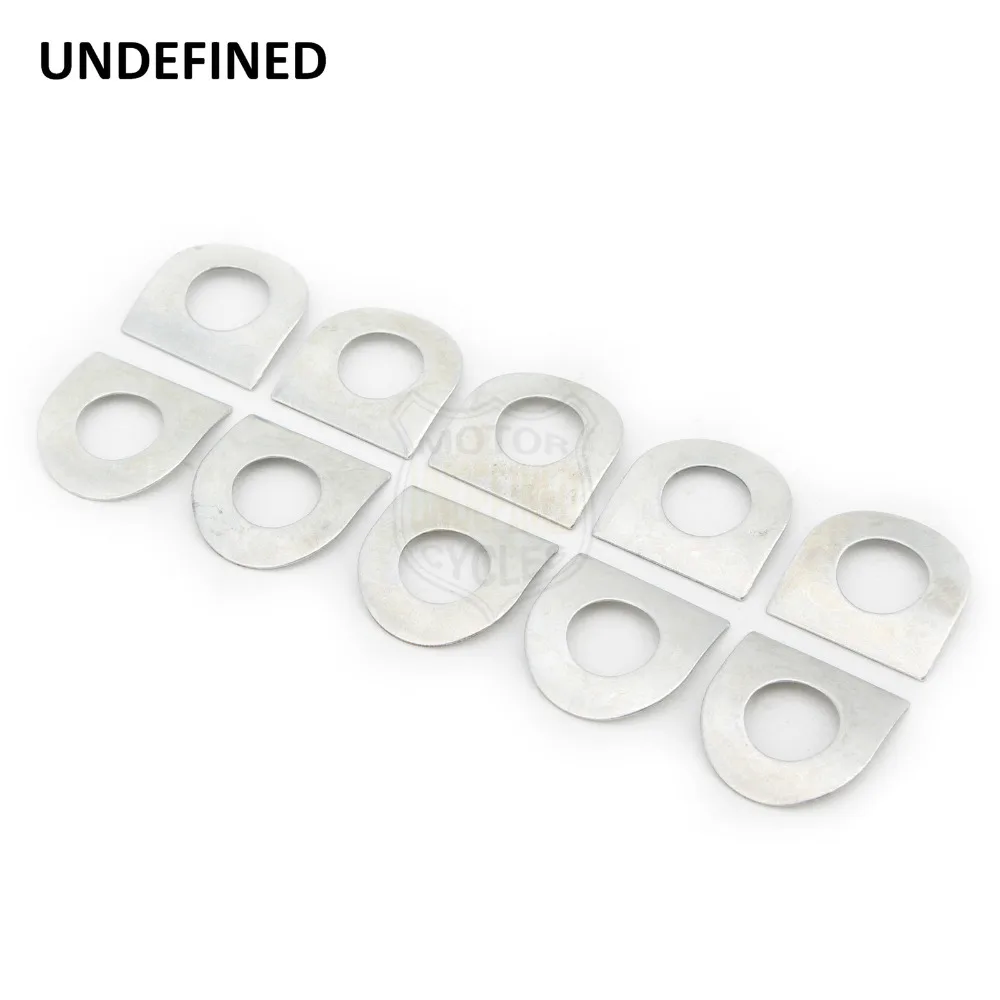 10 Pcs Universal Motorcycle Foot Pegs Flexible Pedal Floorboards Mount Foot Rest Pads For Harley Softail Touring Dyna Fatboy