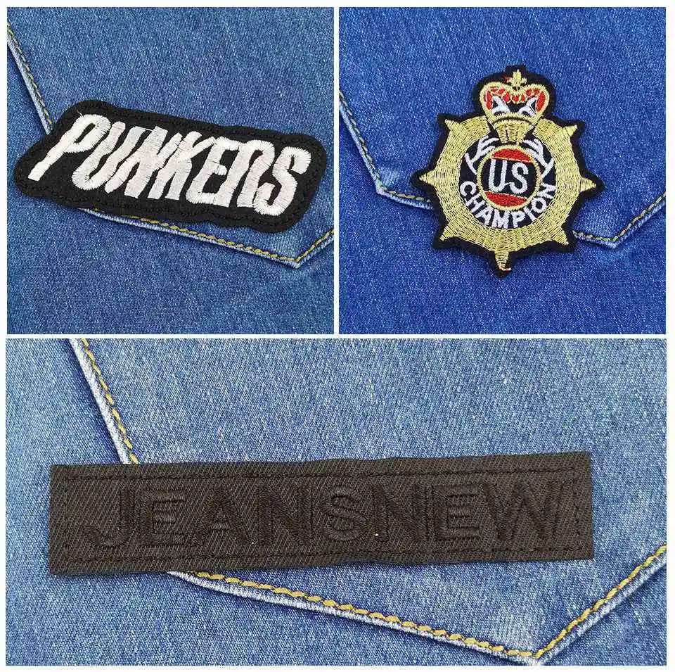 Military Patch Wings Stars PUNKERS US England Badges Morale Military Patch Iron On Embroidery Applique Patches For Jeans (9)