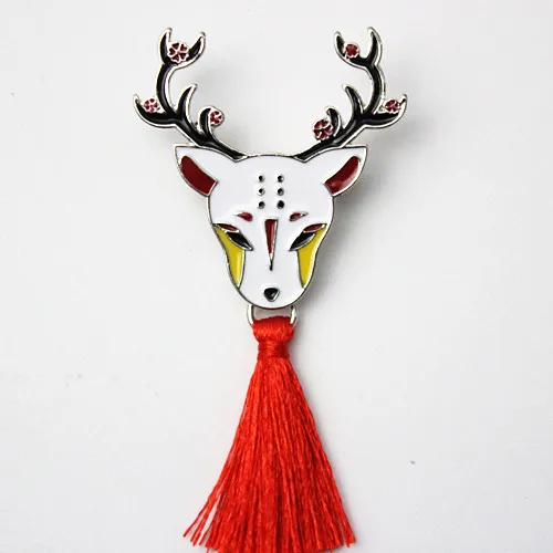 Timlee X368 нежные животные, кролик, олень, лиса, шинуизери, булавки с кисточками, металлическая брошь на булавке, модные ювелирные изделия - Окраска металла: deer
