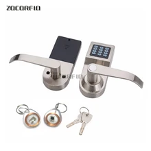 JG-718 officerfire+ пароль электронные замки, Противоугонный дверной замок, пароль или RFID или ключ открытой двери.+ 10 карт
