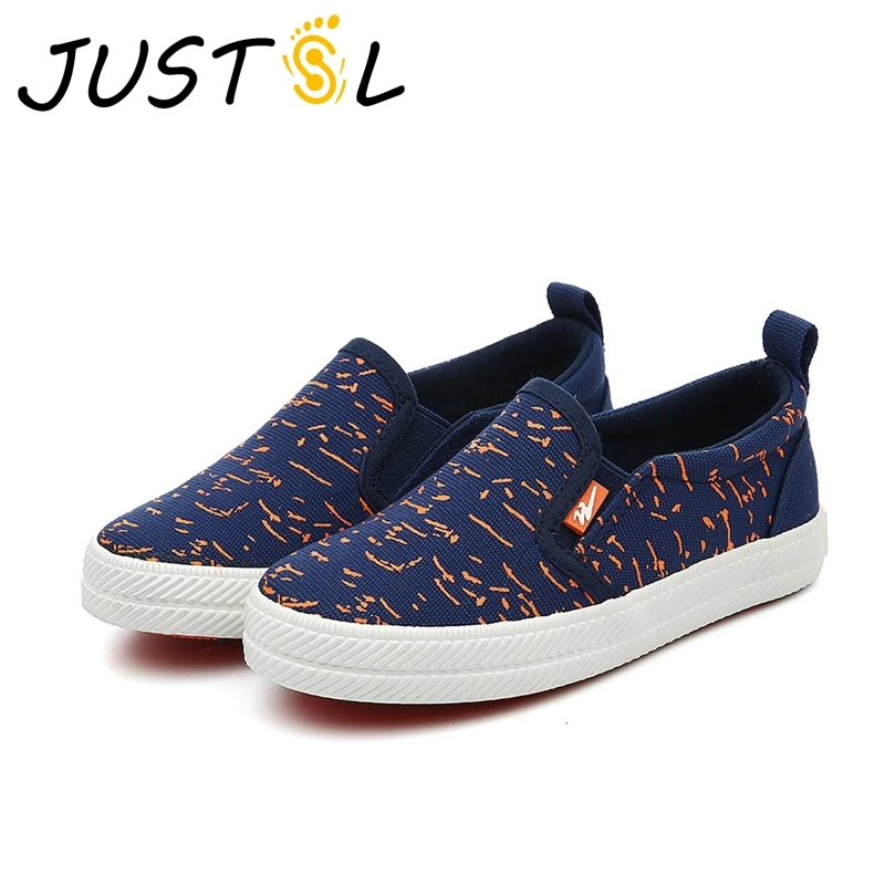 

2018 autumn children's canvas leisure shoes teenage boys girls sport shoes flat with fashion sneakers for kids