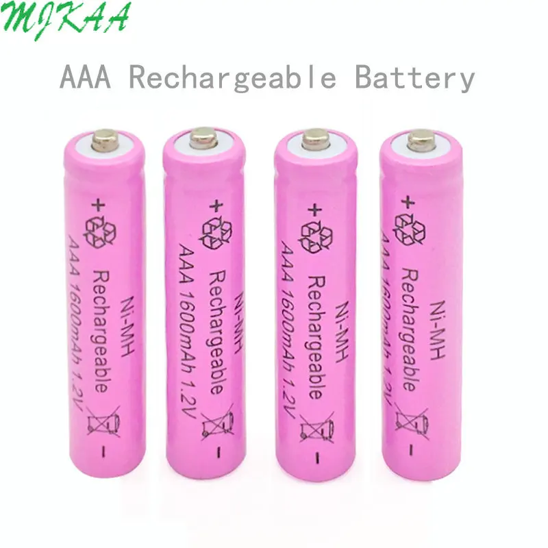 AA 2800mAh ni-mh перезаряжаемые батареи+ AAA 1600mAh перезаряжаемые батареи для дистанционного управления, радио факелы Часы игрушки