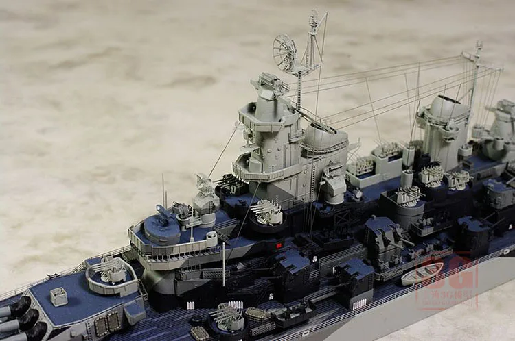 1/700 масштаб США ВМС линкор BB-63 USS Миссури комплект модели корабля игрушка