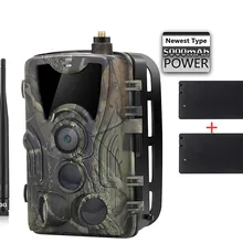 3g сотовая охотничья камера SMS MMS SMTP 16MP Беспроводная камера слежения HC801GLI наблюдение за дикой природой с 2 шт 5000 Mah литиевая батарея
