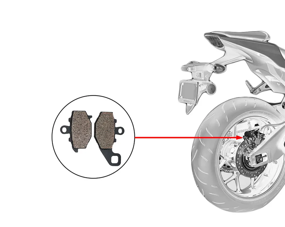 Alconstar-диск для мотоцикла тормозные колодки Набор для Kawasaki Z1000 2010 2011 2012 2013 передние дисковые и задние дисковые тормозные колодки