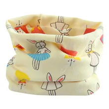 Весенняя одежда для маленьких мультяшный шарф осень-зима детский хлопковый шарф для девочек, для мальчиков шарфы прекрасные дети воротником для девочек-хомут с круглым воротником для мальчиков и девочек шейный платок