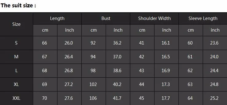 Suit Size