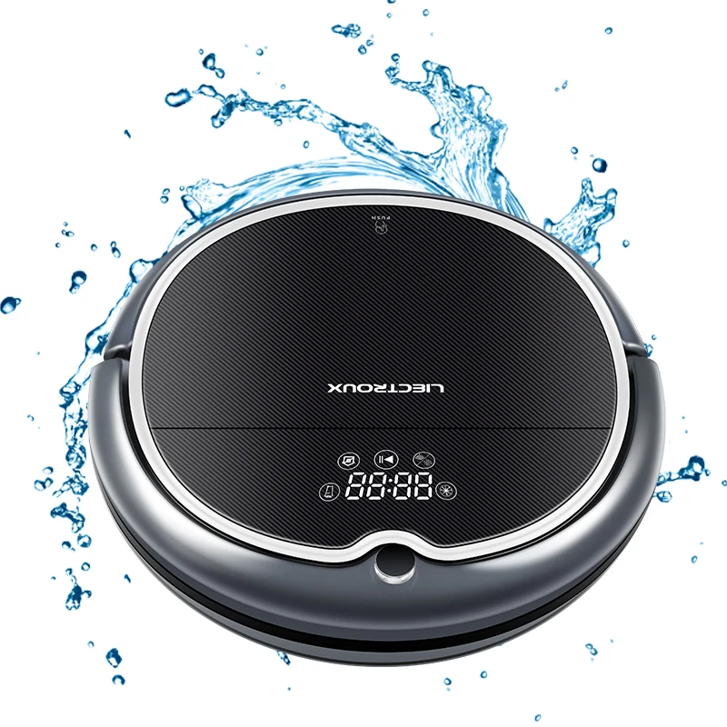 LIECTROUX Робот пылесос Q8000 Wi Fi APP управления 2D навигация картография визуальная