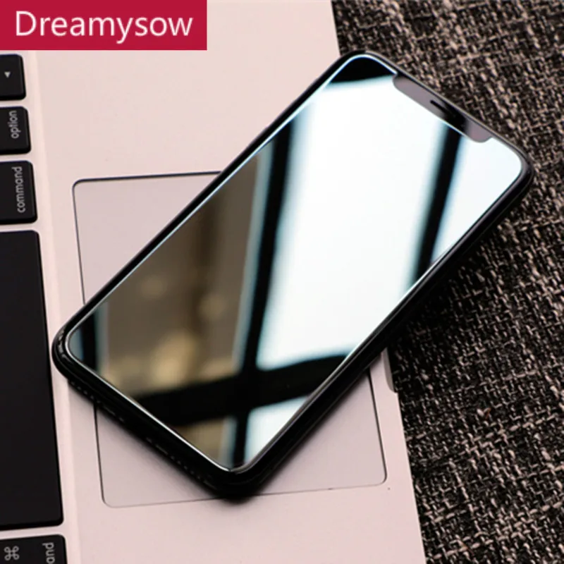 

Dreamysow Colorful Mirror Effect Tempered Glass For iPhone 6 6S 7 8 Plus Ultra Thin Screen Protector Glass For iPhone 5 5C SE X