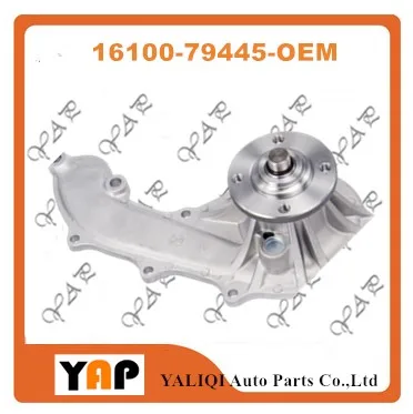 

Automotive engine ENGINE COOLANT PUMP FOR FITTOYOTA Tacoma T100 4Runner RZB50 3RZFE 2PRZFE 2.4L 2.7L L4 16100-79445 1995-2014