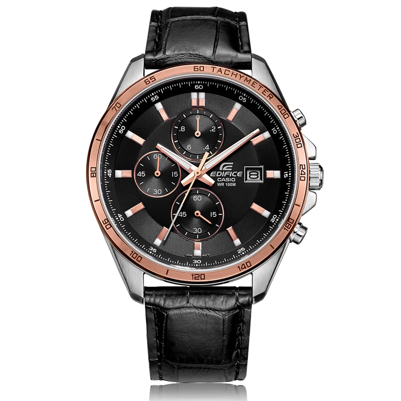Мужские часы Casio модные деловые 100 метров водонепроницаемые кварцевые мужские