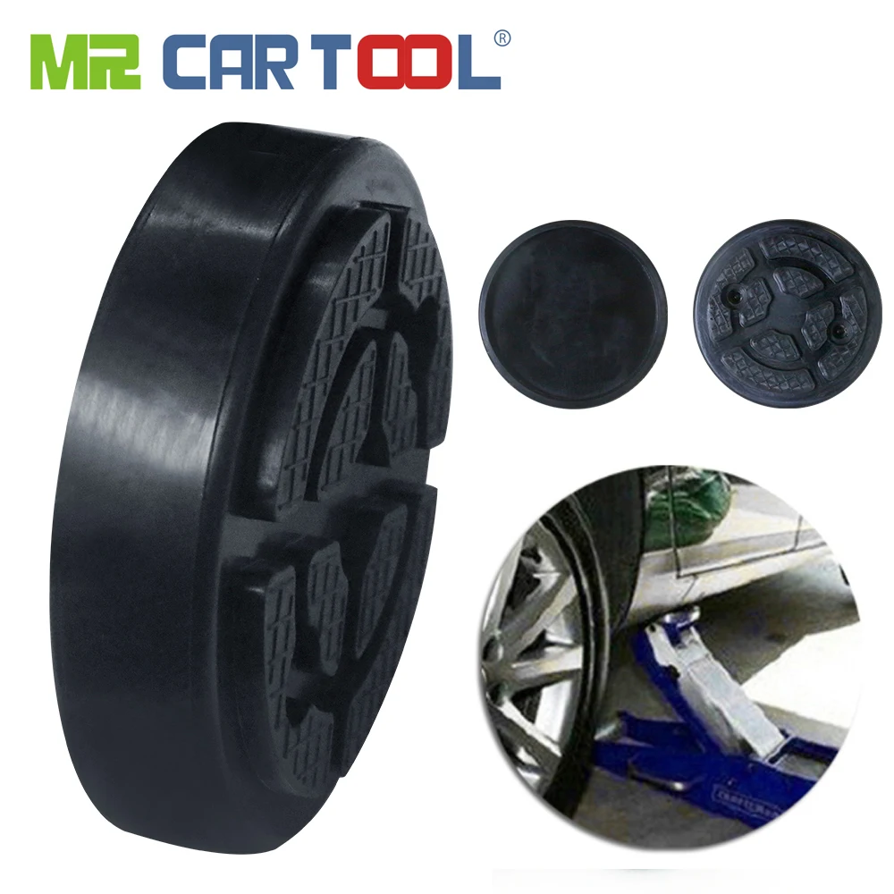  Mr Cartool 2 pcs Jack Pad Lift Rubber Pad Frame Rail Adapter For Pinch Weld Side lifter Auto Lift R
