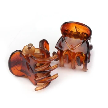 

12Pcs/Bag Black Hair Clips Clamp For Women Ladies 6 Claws Claws Hairpin Headwear Clip Barrettes Hair Styling Tools