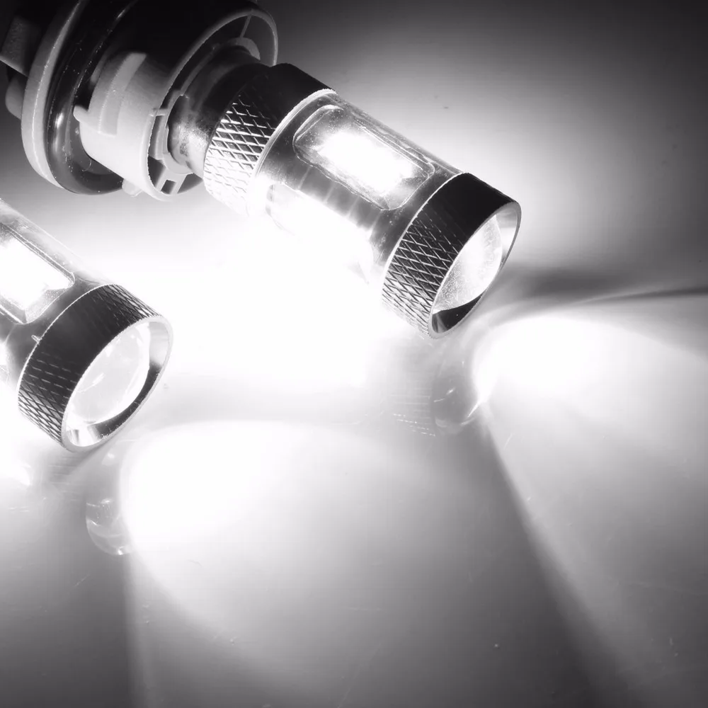 ANGRONG 2x Белый 15 SMD BAU15s PY21W светодиодный индикатор лампы стоп сигнал тормозной