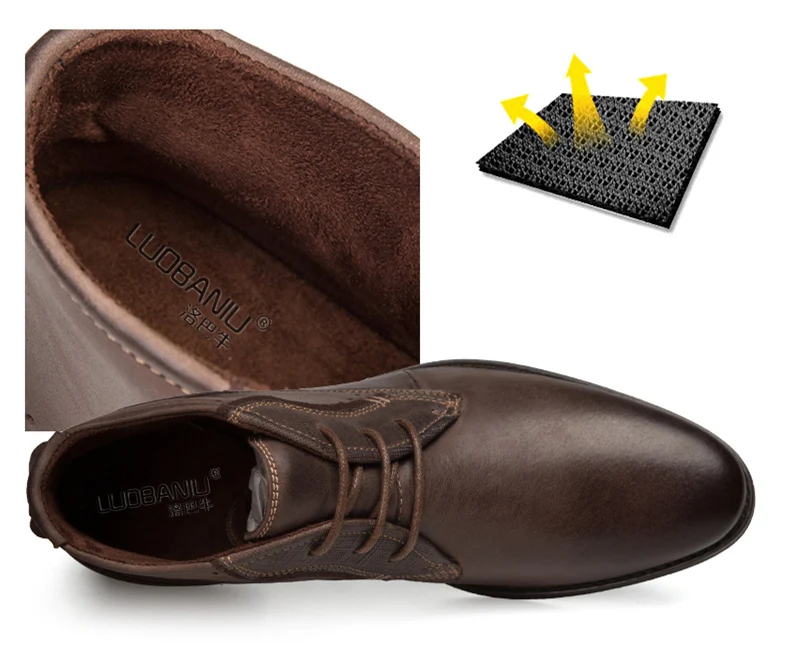 Мужские ботинки из натуральной кожи с острым носком; деловые мужские оксфорды в стиле ретро; повседневные ботильоны; зимние ботинки-дезерты; размеры США 7-11
