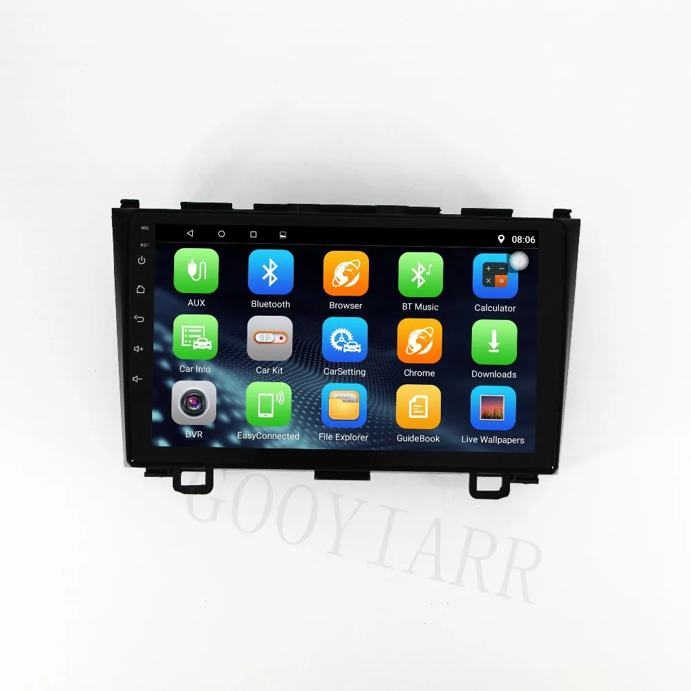 Perfect 2 din stereo HD Screen car radio Android Multimedia Player for Honda CRV2006 2007 2008 2009 2010 2011 with  FM BT radio map WIFI 1