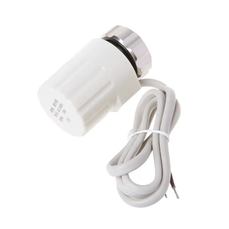 Separador de agua del sistema de calefacción del suelo del actuador eléctrico térmico de 230 V 2VA para el colector Separador de agua del sistema de calefacción del suelo del actuador eléctrico térmico de 230 V 2VA para el colector